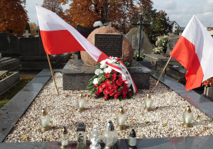 Pomnik Powstańców Styczniowych na cmentarzu w Lubochni